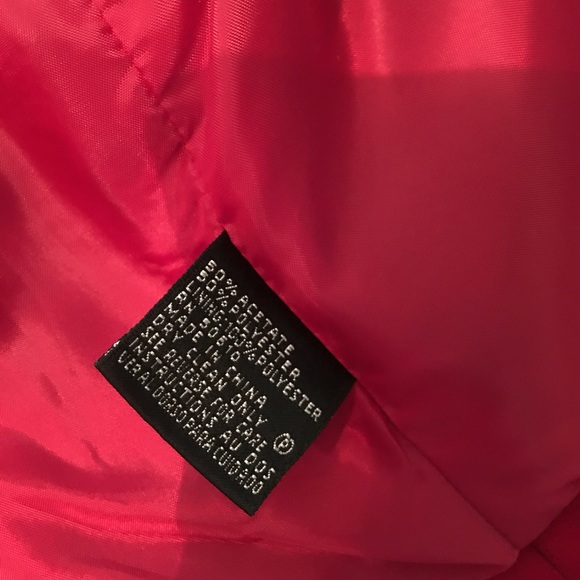 Kasper ASL Petite Vintage Red and Navy Suit in Size 2P. - Picture 8 of 9